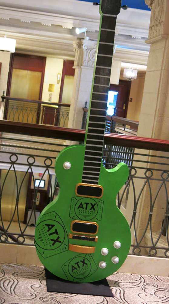 ATX TV Festival Guitar - Photo by Lena @ Crashdown.com