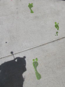 Alien footprints