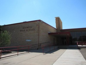 Roswell High Exterior